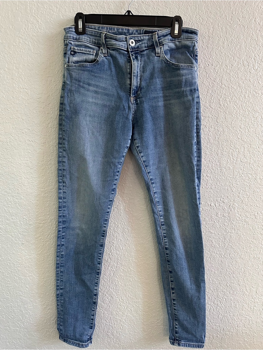 AG Adriano Goldschmied Farrah Skinny‎ Ankle Jeans Light Wash Stretch Women’s 29R